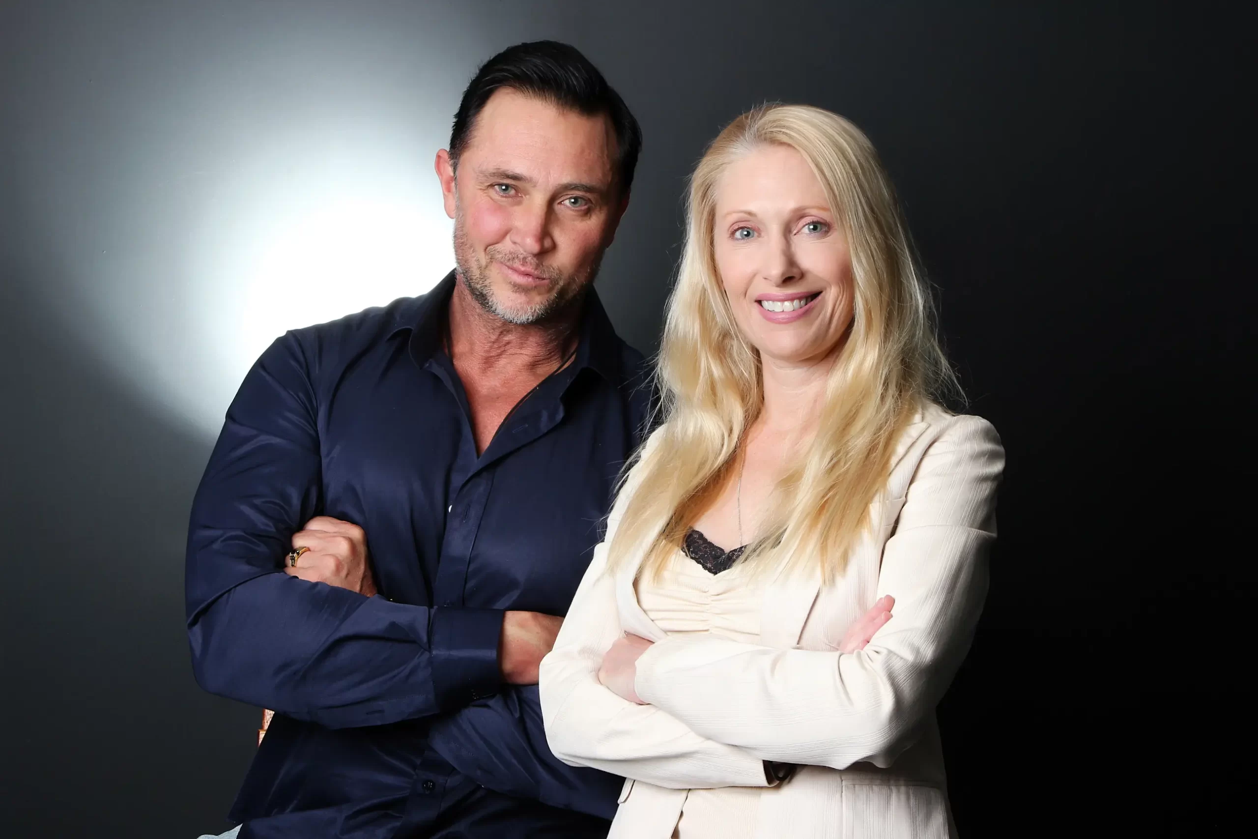 Llewellyn Cordier and Lara Engelbrecht